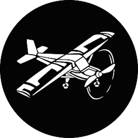 GAM G907 Airplane Steel Gobo