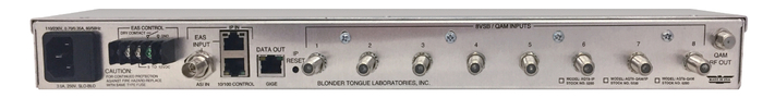 Blonder-Tongue AQT8-QAM/IP 8x8 ATSC/QAM Transcoder