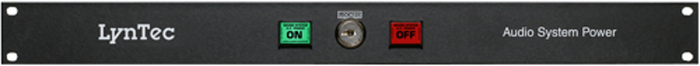 LynTec SS-2LRP 1RU Locking Rack Plate Switch Set