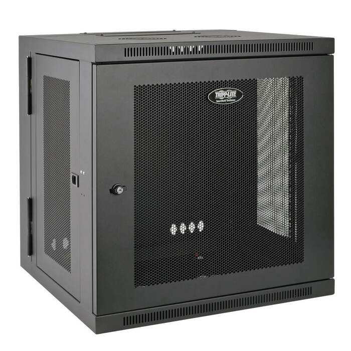 Tripp Lite SRW12USDP SmartRack 12 Units UPS Depth Wall Mount Enclosed Rack Cabinet