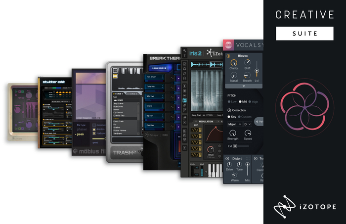 iZotope CREATIVE-SUITE-EDU Creative Suite [EDUCATIONAL PRICING] 7 Virtual Instruments And Effects Bundle  [DOWNLOAD]