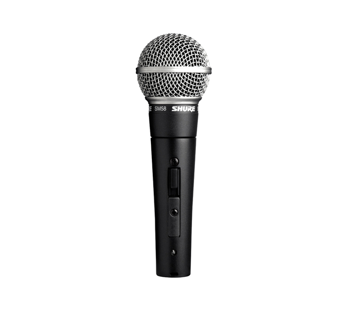 Shure SM58S Dynamic Vocal Microphone With On/off Switch
