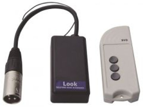 Look Solutions PT-1137B 4-Button Remote With XLR Connector