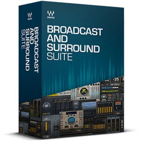 Waves Broadcast and Surround Suite Plug-in Bundle For Broadcast And Surround Sound (Download)