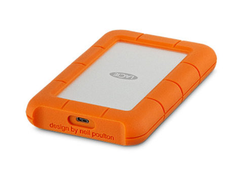 LaCie STFR5000800 5TB Rugged USB-C Portable Drive