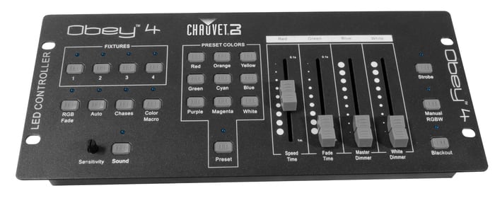 Chauvet DJ Obey 4 DMX Controller For RGBA LED Lighting Fixtures