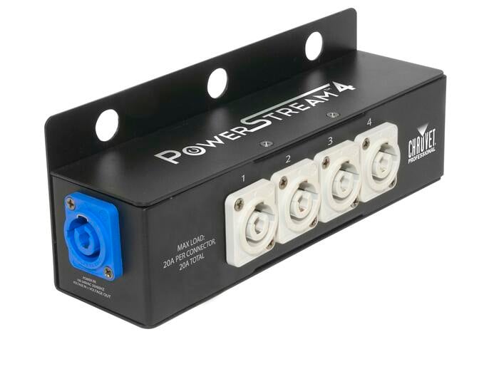 Chauvet Pro PowerStream 4 4-Way Powercon Splitter Box