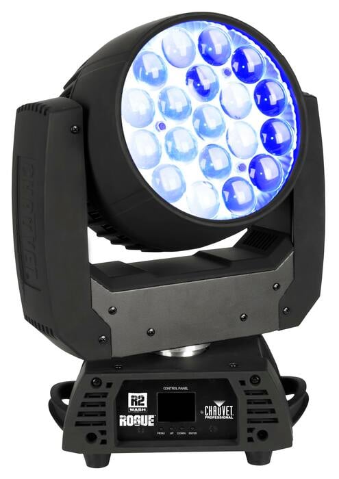 Chauvet Pro Rogue R2 Wash 19x15W RGBW LED Moving Head Wash With Zoom