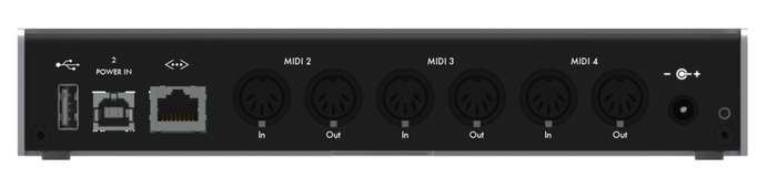 iConnectivity MIO4 4-In/4-Out USB To MIDI Interface For Mac And PC