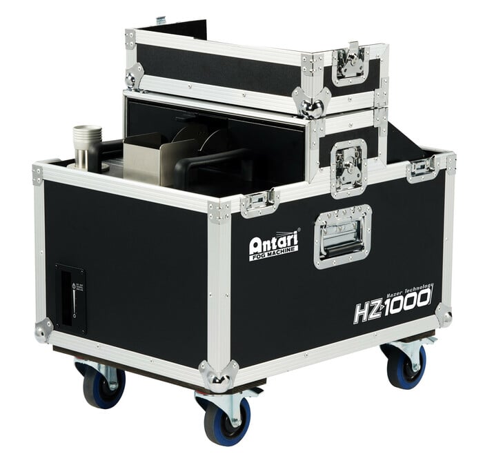 Antari HZ-1000 800W Haze Machine With DMX Control And Case, 6,000 CFM Output