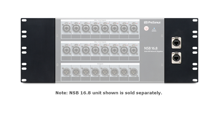 PreSonus NSB 16.8 Rack Kit Rackmount Kit For 16x8 AVB Digital StageBox