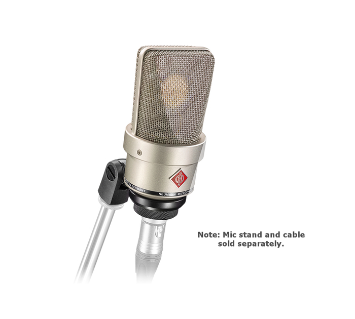 Neumann TLM 103 Large Diaphragm Cardioid Condenser Microphone With Wood Box Case, Nickel