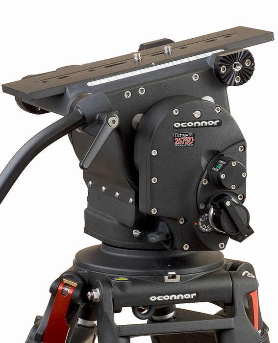 O`Connor C2575-CINEM-F 2575D Head And Cine Mitchell Tripod With Floor Spreader