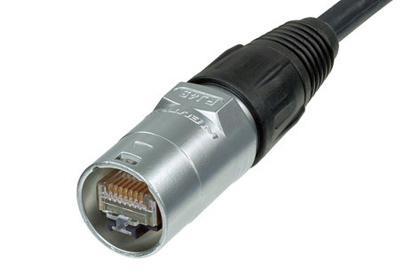 Neutrik NE8MC-1 Ethercon Cable Connector With Black Boot