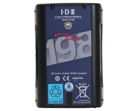 IDX Technology DUO-C198 Li-Ion V-Mount Battery, 191Wh