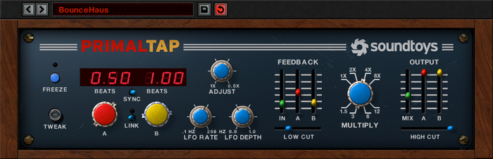 SoundToys PRIMAL-TAP-5 Retro Delay With Freeze Plug-In [VIRTUAL]