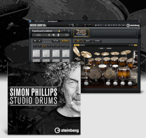 Steinberg SP-STUDIO-DRUMS Simon Phillips Studio Drums VSTSound Set [VIRTUAL]