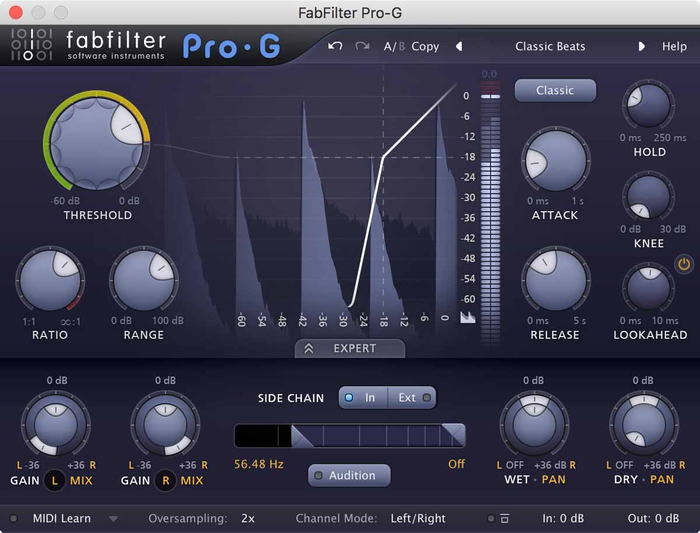 FabFilter FAB-PRO-G Indispensable Tool For Mixing & Live [VIRTUAL]