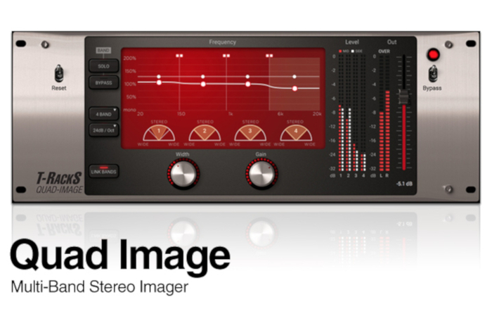 IK Multimedia T-RACKS-QUAD-IMAGE Multi-Band Stereo Imager [DOWNLOAD]