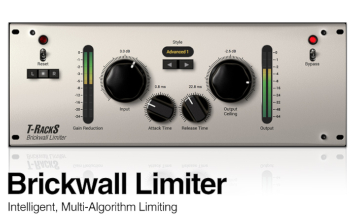 IK Multimedia T-RACKS-S-BRICKWLMT Multi-Algorithm Limiting Processor [DOWNLOAD]