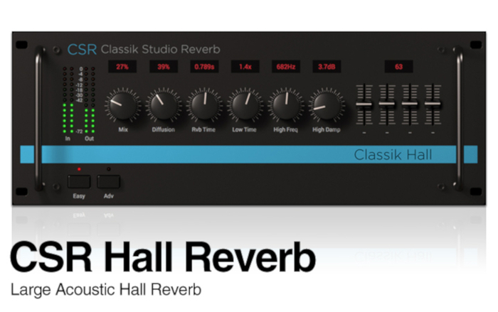 IK Multimedia T-RACKS-S-CSR-HALL Large Acoustic Hall Reverb [DOWNLOAD]