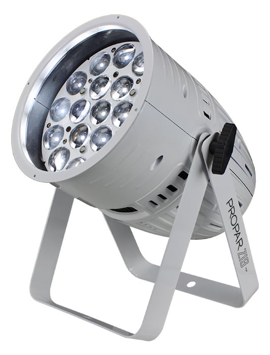 Blizzard ProPar Z19 CWWW 19x15W WW / CW LED Wash Fixture With Zoom, White