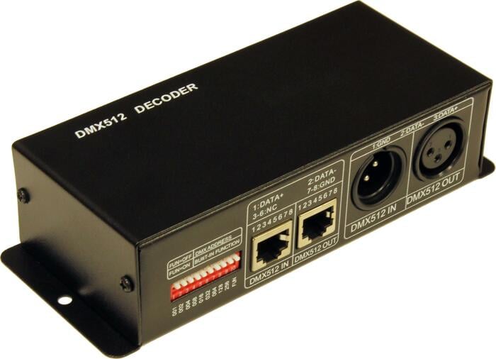 Blizzard Komply DMX 4-Channel (RGBW) DMX Decoder, 4x12V Outputs