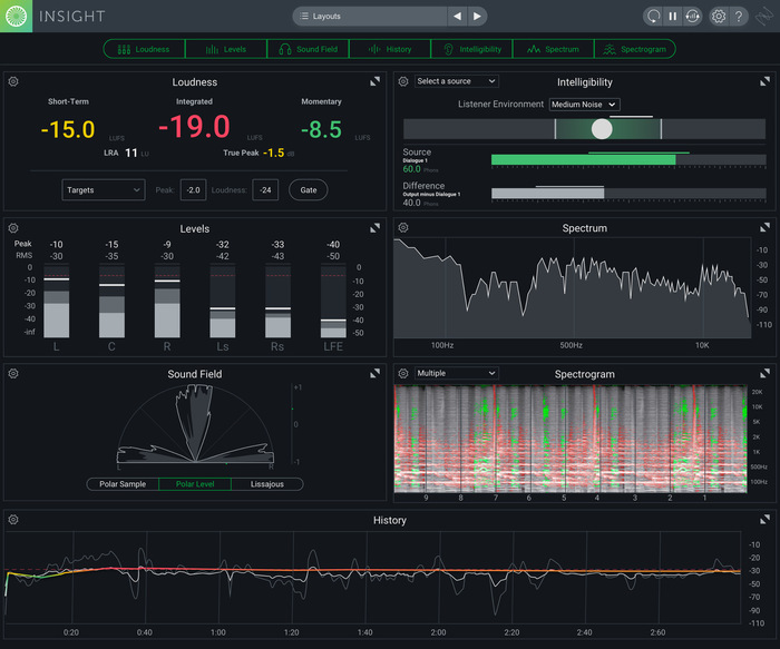 iZotope INSIGHT-2 Audio Analysis And Metering Suite [VIRTUAL]