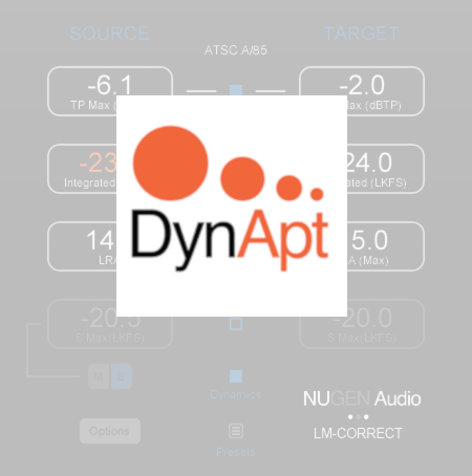 NuGen Audio LM-CORRECT-DYNAPT Dynamic Correction Add On To LM-Correct-2 [VIRTUAL]