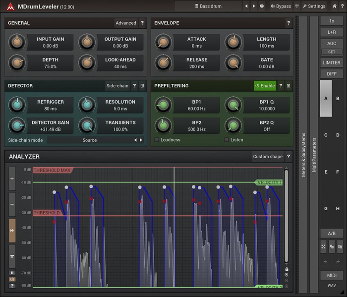 Melda MDrumLeveler Improves Drum Performances [download]