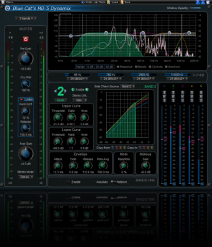 Blue Cat Audio Blue Cat MB-5 Dynamix Multi-band Dynamics Processing Revisited [download]