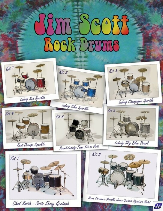Platinum Samples Jim Scott Rock Drums 1 Jim Scott Rock Drums Volume 1 For BFD [download]