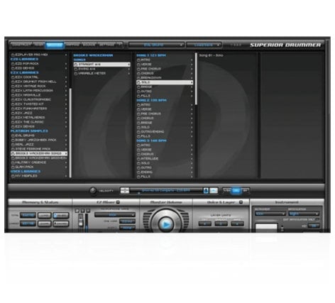 Platinum Samples Brooks Wackerman Songs Multi-Format MIDI Groove Library [download]