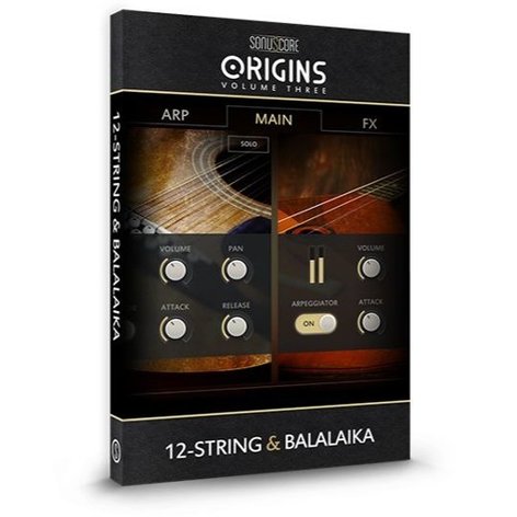 SonuScore ORIGINS-VOL.3 12 String & Balalaika Virtual Instrument Bundle [download]