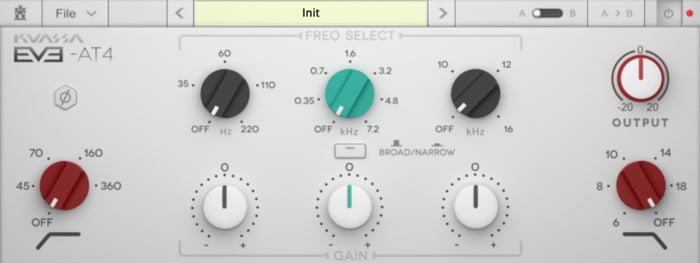 Kuassa Teknika EVE-AT4 Equalizer Virtual Neve 1084 EQ Plugin [download]