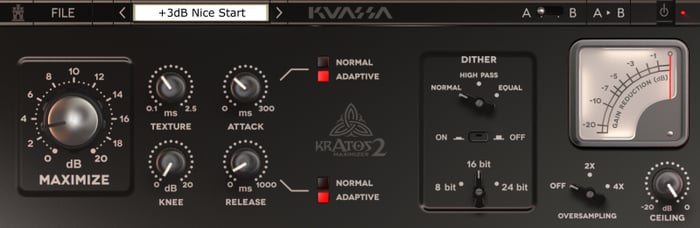 Kuassa Teknika Kratos 2 Maximizer Virtual Limiter Maximizer [download]