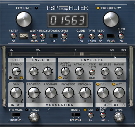 PSP PSP stompFilter Provides A Wide Range Of Modulated Filter And Gain Sounds [download]