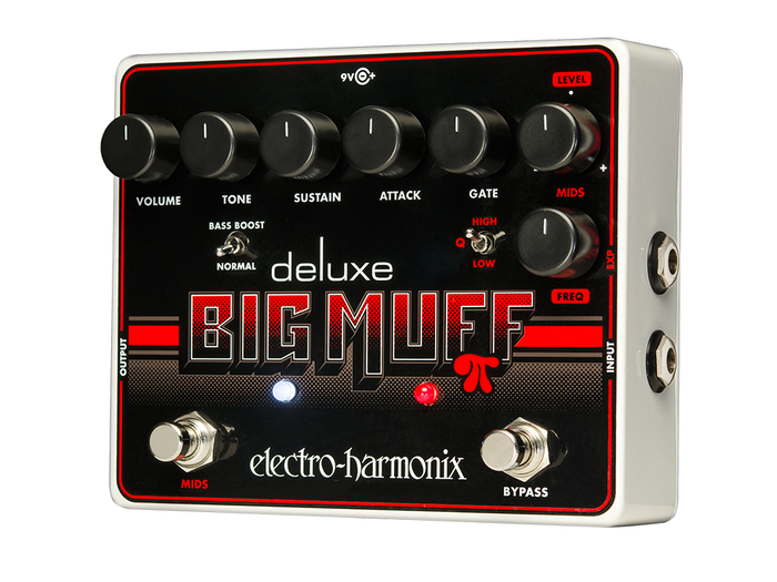 Electro-Harmonix DELUXE-BIG-MUFF Deluxe Big Muff Pi Distortion Guitar Pedal