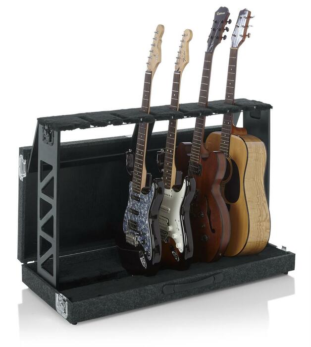 Gator GTRSTD6 Rack Style 6 Guitar Stand That Folds Into Case
