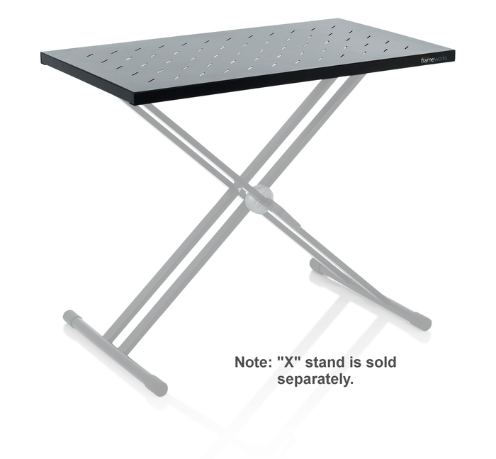 Gator GFW-UTL-XSTDTBLTOP Utility Table Top For X-Style Stands