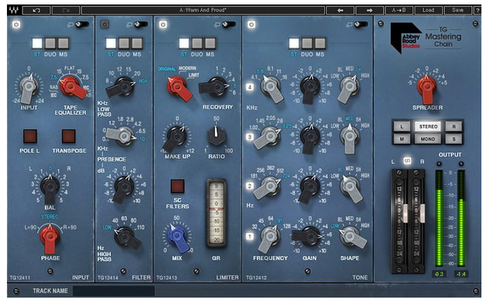 Waves ABRDTGMC Abbey Road TG Mastering Chain [download]