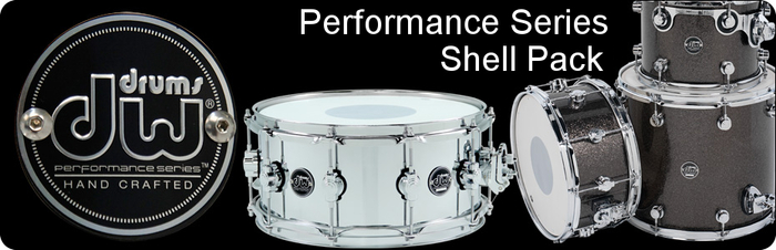 DW DRKTPLC04AA 4-Piece Performance Shell Pack With Chrome Hardware