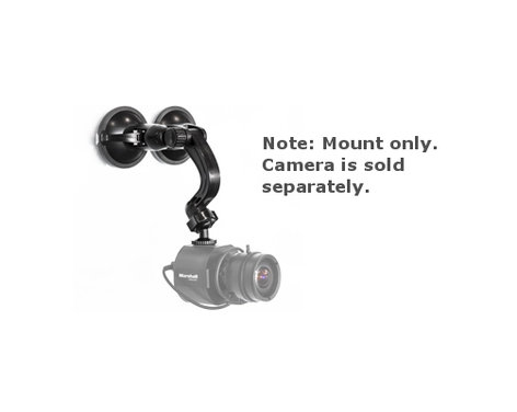 Marshall Electronics CVM-9 Dual Suction Cup Glass Mount With Adjustable Tilt Arm