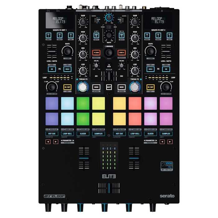 Reloop Elite Professional DVS Mixer For Serato