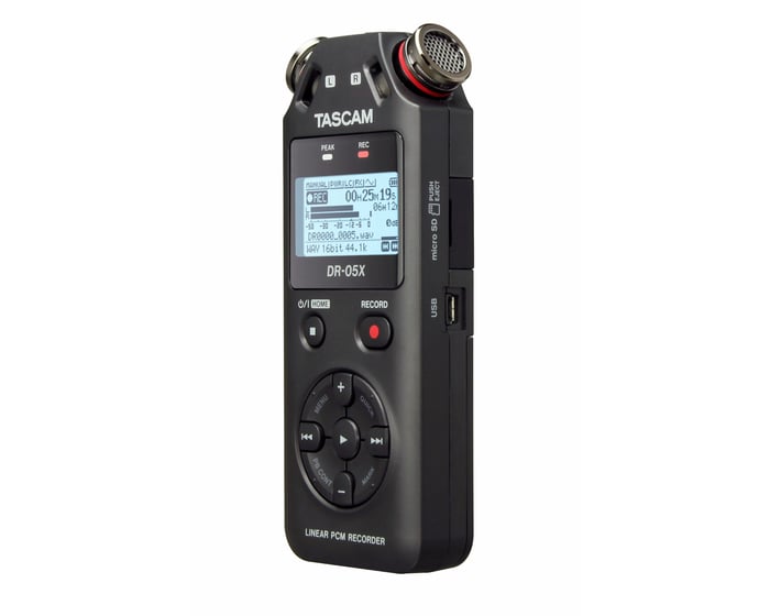 Tascam DR-05X Stereo Handheld Digital Recorder/USB Audio Interface