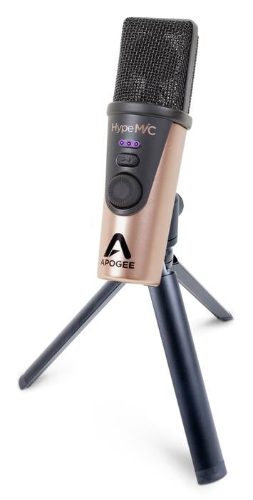 Apogee Electronics HypeMiC USB Microphone With Headphone Output And Compression