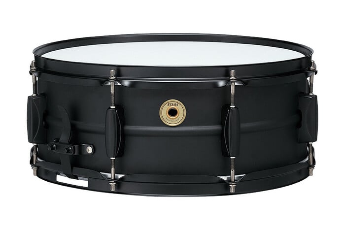 Tama Metalworks Steel Snare Drum 14"x5.5" Steel Shell Snare Drum With Matte Black Shell Hardware