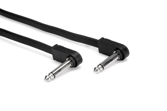 Hosa CFP-106 6" Right-Angle Flat Guitar Patch Cable