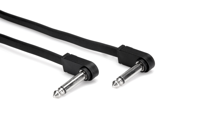 Hosa CFP-118 18" Right-Angle Flat Guitar Patch Cable