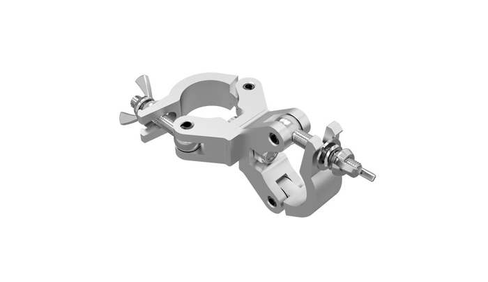 Global Truss XHD Slim Pro Swivel Clamp Extra Heavy Duty Dual Swivel Slim Clamp For 2" Pipe, Max Load 1100 Lbs